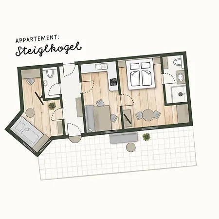 Appartement Haus Am Dachstein